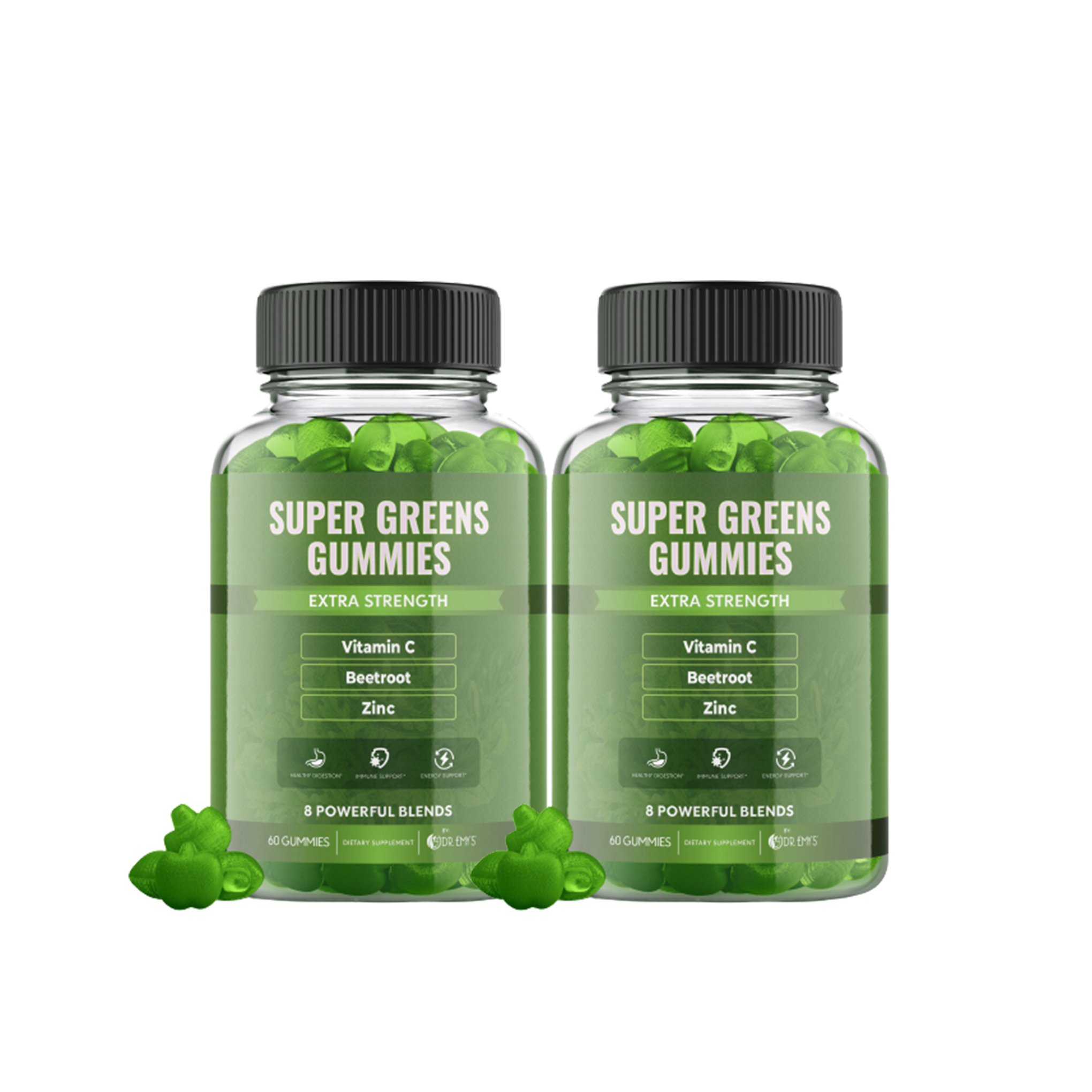 Super Greens Gummies 120 Count