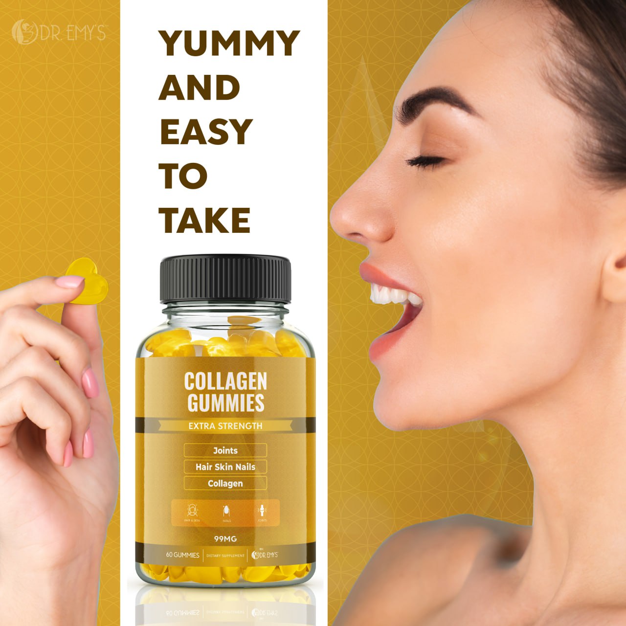 Collagen Gummy Vitamin 180 Count